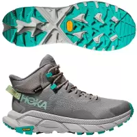 Hoka One One男运动鞋缓震户外鞋Trail Code GTX Boots防水徒步鞋徒步旅行户外