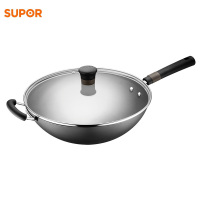 苏泊尔(SUPOR)有钛真不锈铁锅 32cm HC32A3