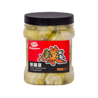 清脆好吃下饭酸爽 一定要儿菜爽净含量680g/瓶