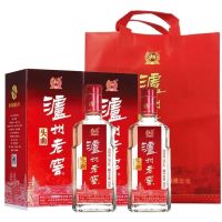 泸州老窖头曲 52度 浓香型白酒 500ml*2瓶装送手提袋