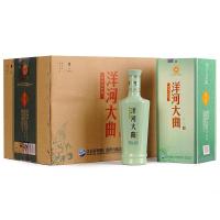 [新老包装随机发货]洋河大曲(YangHe)青瓷 42度口感绵柔浓香型白酒 500ml*6 整箱装