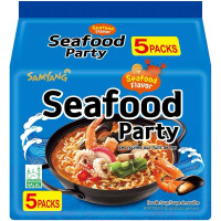 三养海鲜风味拉面625g