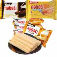 纳宝帝巧克力味威化饼干58g