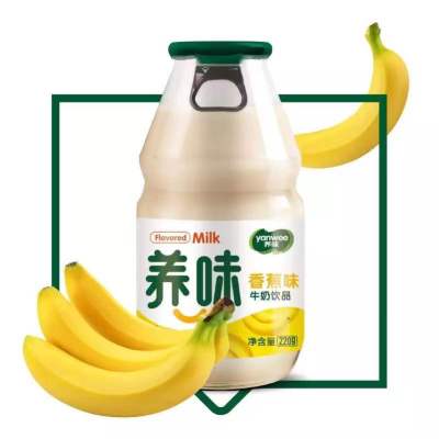养味牛奶饮品香蕉味220ml