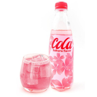 晃动蜂蜜玫瑰味可乐400ml