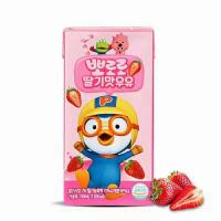 啵乐乐牛奶含乳饮料(草莓味）190ml