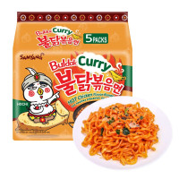 三养超辣鸡肉味咖喱拉面(金黄色袋)700g