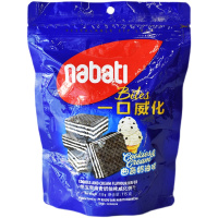 纳宝帝曲奇奶油味威化饼干115g