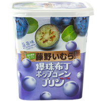 藤野一村爆珠果冻布丁306g(蓝莓味)