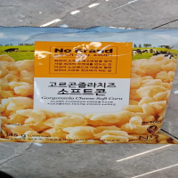 韩国 No Brand冈古芝士玉米膨化粒 145g