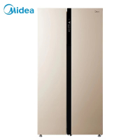 美的(Midea)冰箱双开对开门528升风冷无霜变频智节能家用电冰箱BCD-528WKPZM(E)阳光米