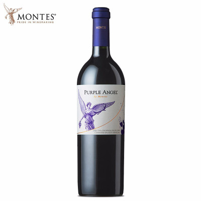 蒙特斯montes 智利原瓶进口 紫天使红酒/干红葡萄酒 750m 单支装