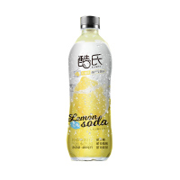 酷氏柠檬味苏打气泡水汽水480ml