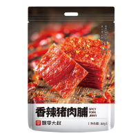飘零大叔猪肉脯(香辣味)80g