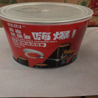 韩世-罐装海苔卷（咸蛋黄味）橙罐 90g