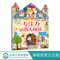 专注力训练大挑战 公主的城堡3-6岁儿童视觉挑战益智游戏书幼儿专注力训练益智智力开发思维早教书籍学前益智启蒙培养注意力专
