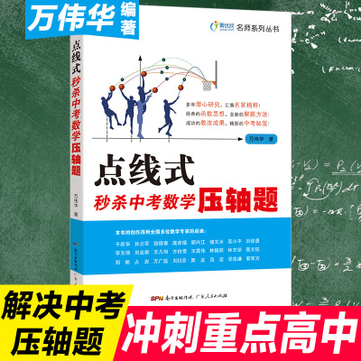 新版2020点线式中考数学压轴题 初中数学解题初一二三数学教材全套 七八九年级数学几何辅导教材中考学习复习资料教辅书