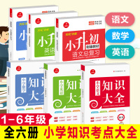 2020新版小学教材全套6册语数英辅导教材小升初复习资料小学1-6年级知识考点大全练习册测试卷小学毕业总复习资料全套R