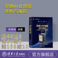 [正版]昇腾AI处理器架构与编程 达芬奇架构昇腾Asccnd AI处理器原理架构与开发技术详解分析教程 人工智能 深度学
