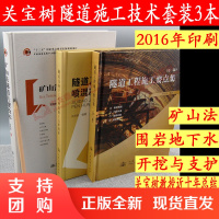 关宝树隧道工程技术图书套装3本 矿山法隧道关键技术+隧道工程施$