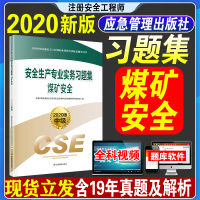 应急管理出版社备考2021年全国中级注册安全工程师考试教材煤矿生产专业实务习题集单本配套辅导用书安全师2020版单科实物