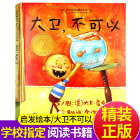 大卫不可以精装正版启发精选美国凯迪克大奖绘本 精装绘本图画书国际获大奖经典3-6岁儿童故事书