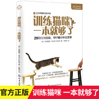 训练猫咪 一本就够了 猫咪训练养护实用手册 养猫指南 宠物猫科学喂养 训猫教程 爱猫咪训练护理书 宠物猫听指令训练指导