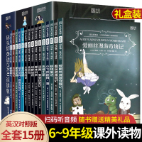 床头灯英语10002000词全套15册英汉对照版世界名著英语读物高中生英语读物课外阅读书籍9-12-15岁纯英语美文小说