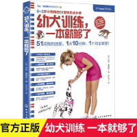 新书 幼犬训练 一本就够了 幼犬哈士奇宠物训狗教程训犬书方法技巧食谱大全 狗狗训练大全一本通 狗狗听话训练入门