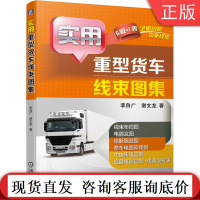 正版 实用重型货车线束图集 李自广 谢文龙 维修技术资料 布局图 整车电路原理图 分支插接器 连接件 导线端子表象识别
