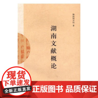  湖南文献概论 湖南图书馆 岳麓书社 9787553806877 地方文献研究湖南 null