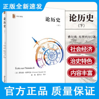 论历史下 费尔南·布罗代尔 著 年鉴学派代表人物布罗代尔关于历史学思考的集中体现 历史学研究 北京大学出版社 9787