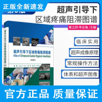 超声引导下区域疼痛阻滞图谱 第3三版 崔立刚 李志强 临床医学 神经阻滞针 书籍麻醉外周多普勒穿刺针成像坐骨北京大学医