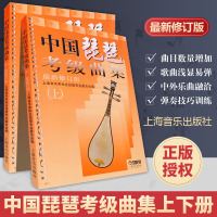 正版中国琵琶考级曲集(新修订版)上下册全套 上海音乐出版社 琵琶考级曲集 琵琶考级曲集1-10级基础练习曲教材教程书