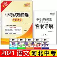 2021年河北中考语文试卷天利38套真题卷初三九年级中考复习资料天利河北中考刷题河北中考语文历年真题卷试题精选河北中