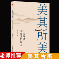 美其所美王崧舟讲语文课怎么上教学名家特级教师王崧舟著教学设计语文教师参考工具书上海教育出版社语文文言文解读教师教育用书
