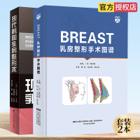 全套2本 乳房整形手术图谱 现代韩国乳房整形术 安相泰乳房整形乳房整形外科治疗方法隆胸手术操作步骤技巧现代临床丰胸整形