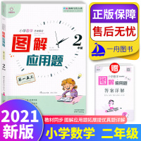 2021新版 全脑图书图解应用题举一反三二年级小学数学思维解密小学生2年级上下册数学图解应用题拓展提优真题详解特级教师