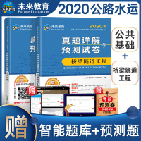 2020年新版公路水运试验检测桥梁隧道工程历年真题预测试卷公共基础公路水运试验检测员工程师教材配套考试用书助理试验检测