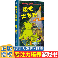 视觉大发现城市 小手电大探秘系列儿童科普百科专注力训练3-6-8岁小学生城市大揭秘探索故事绘本幼儿启蒙益智玩具亲子互动