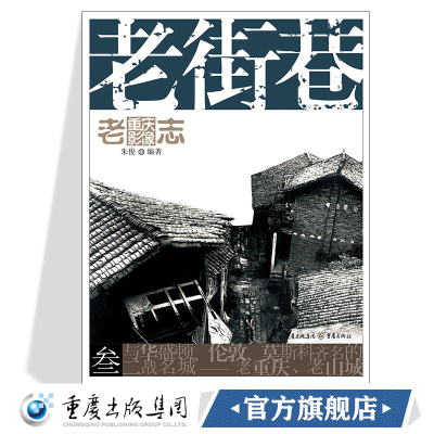 老街巷 老重庆影像志3重庆文化王川平主编街巷建筑重庆的地理临江老城中各个角度的照片老重庆的都市风貌 重庆cq