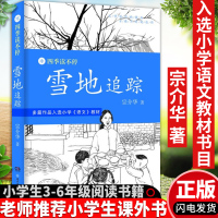 雪地追踪 正版 四季读不停系列宗介华儿童文学作品非注音版丛书人教版小学生阅读课外书籍 老师8-9-10-12岁儿童文学