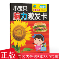 智力卡 小宝贝脑力激发卡 0-3岁宝宝 亲子互动 学前教育 智力游戏