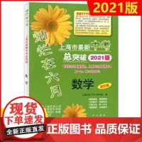 [正版]B2021灿烂在六月 上海市中考总突破 数学(双色版) 专适用2021年起始的上海750