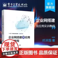 企业网搭建及应用实训教程 邓泽国 以完整工程项目为主线介绍企业网搭建全过程 中