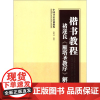 [正版]B楷书教程褚遂良《雁塔圣教序》解析 杨明远 著 学生成人初学入门楷书毛笔书法 天津人美