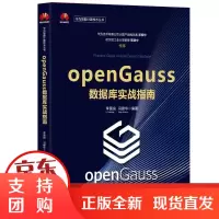 B[正版] openGau数据库实战指南 李国良、冯建华 关系数据库系统-指南