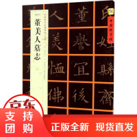 [正版][隋楷书]董美人墓志张鹏涛湖北教育出版社9787556416028