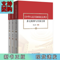 B[正版]杨立新主编《中华人民共和国民法典》 条文精释与实案全析(上中下)电话0010转