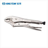 藍帶 弯口大力钳/镀镍 6011-10N